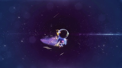 奔跑的宇宙小人