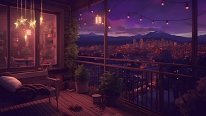 夜晚