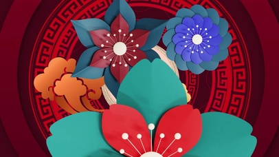 2025蛇年如意新年国风