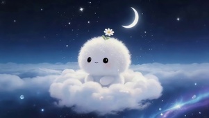 云彩上的小可爱