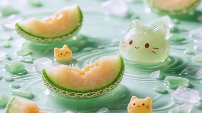 冰镇哈蜜瓜