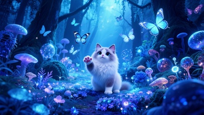 蓝猫精灵