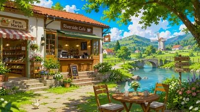 夏日农村小店