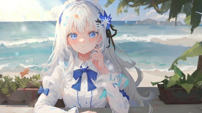 纯白女孩