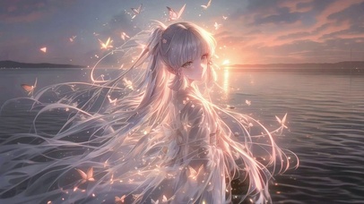 神里绫华丨晚风和絮丨