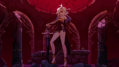 像素风 魔法女骑士