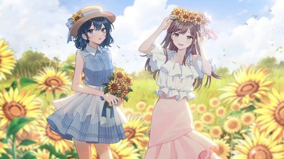 向日葵 安达与岛村 