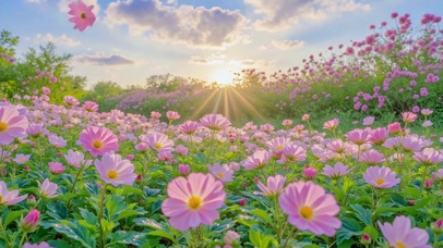 暖阳拂过格桑田