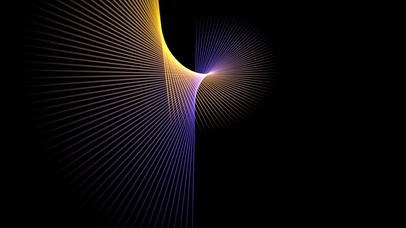 【4K】旋转曲线形成抽象的美