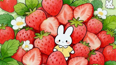 草莓小兔