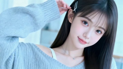 韩系温柔盐系甜妹