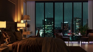 伦敦大雨豪华公寓