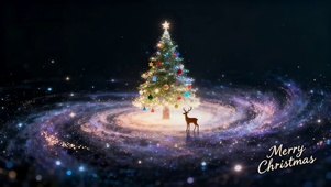 圣诞星空树