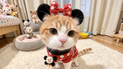 萌宠米奇怼脸猫