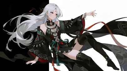 动漫女孩古装