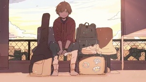车站治愈系男孩