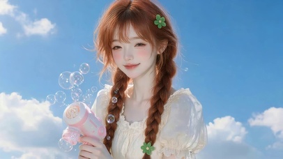 治愈清纯女孩