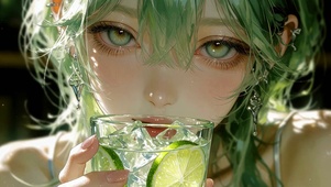 二次元清新美女壁纸