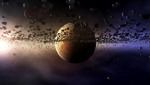 宇宙星球陨石