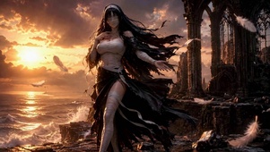 海边暮光女神