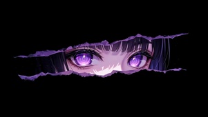 紫瞳少女