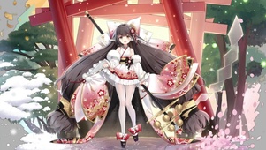 神社小女孩