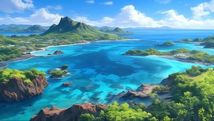 国家公园海岸线