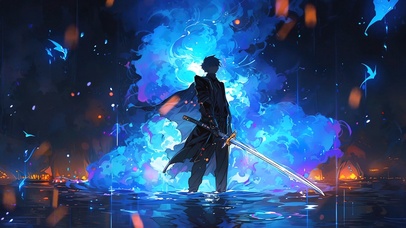 火光中的战斗