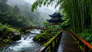 古风山水