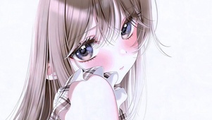 半掩少女心