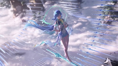 清宵万剑环绕