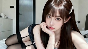 日系氧气氛围感少女