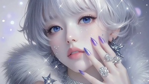 短发少女