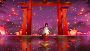 神社女孩