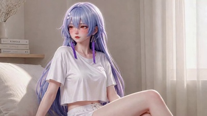 居家美少女莫宁
