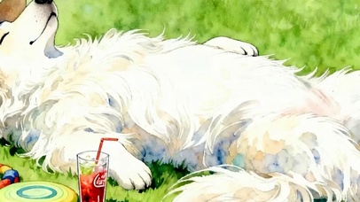 睡着狗带鱼屏