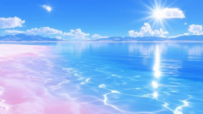 蓝色大海