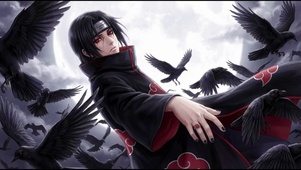 白月之下的孤影