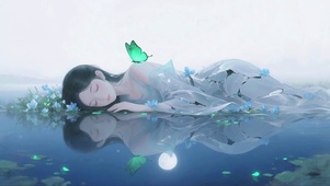 水中睡美人