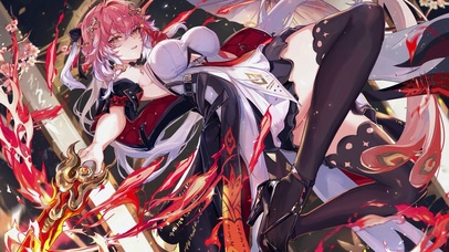 红莲业火中的女神