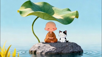 打坐中