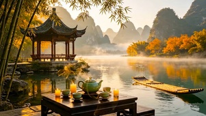 山水湖畔