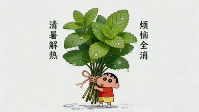 清暑解热 烦恼全消