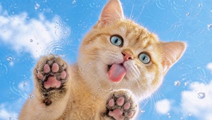 小猫舔舔