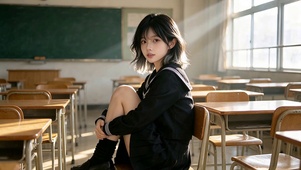 课室少女