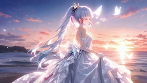 神里绫华丨逐浪挽纱丨