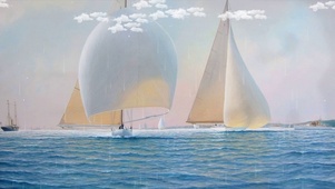 海上帆船