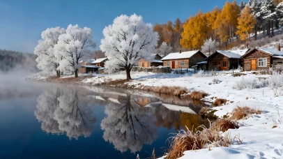 东北雪景