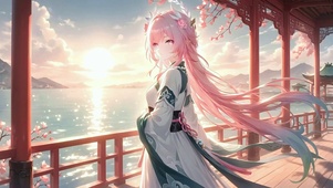 昔涟丨高阁眺海丨