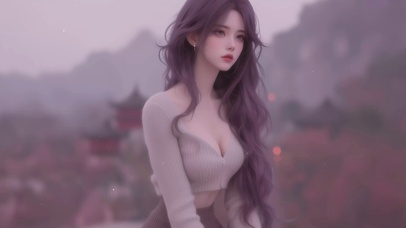 甜美可爱美女 
